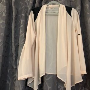 Sheer Chiffon Cardigan